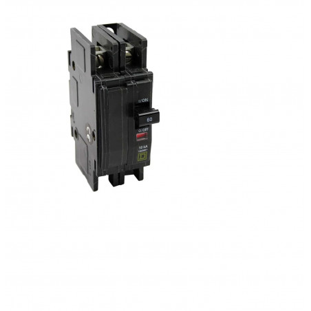 BREAKER SOBREPUESTO/RIELDIN 2 X 60 AMP QQ. SCHNEIDER