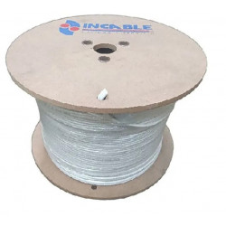 CABLE INCABLE P/TELEFONO INTERIOR 2X22 (200MTS)