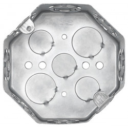 CAJETIN INDUMA OCTAGONAL METALICO CAL 26 GRANDE