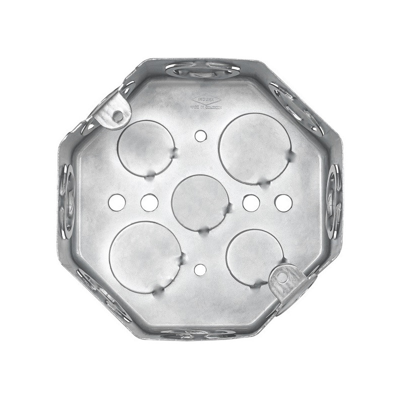 CAJETIN INDUMA OCTAGONAL METALICO CAL 26 GRANDE