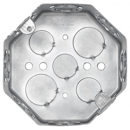 CAJETIN INDUMA OCTAGONAL METALICO CAL 26 GRANDE