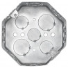 CAJETIN INDUMA OCTAGONAL METALICO CAL 26 GRANDE