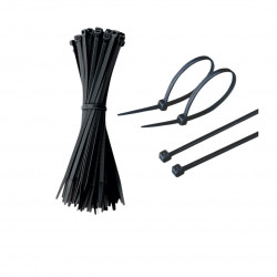 AMARRAS EVLITE NEGRA 25CM x 4,8MM