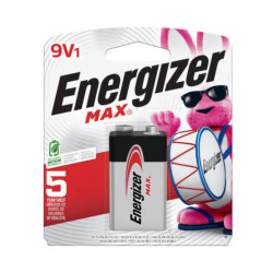 BATERIA ENERGIZER 9V ALCALINA MAX F1300