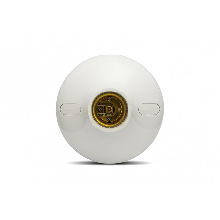 BOQUILLA PLAFON VETO CON SOCKET BLANCO